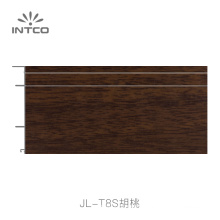 INTCO Customized Easy Installation Decorative Floor Accessories Baseboard Aluminum Skirting Board